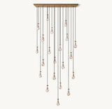 RAIN RECTANGULAR CHANDELIER 72"