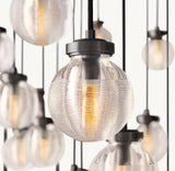 PEARL RECTANGULAR CHANDELIER 72"