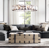 HARLOW CRYSTAL ROUND CHANDELIER 60"