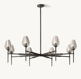 TULIP ROUND CHANDELIER 54"