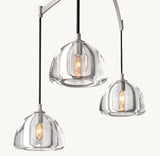 HEMISPHERE LINEAR CHANDELIER 54"