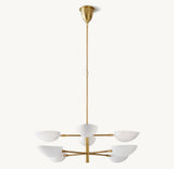 GRAPHIC CHANDELIER 38"