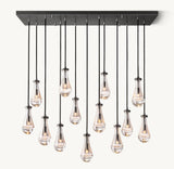 RAIN RECTANGULAR CHANDELIER 54"