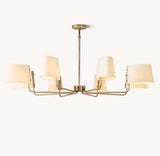 White Linen Vintage Brass