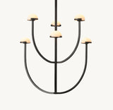 PEDRA ROUND CHANDELIER 32"