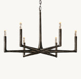 THADDEUS ROUND CHANDELIER 36"