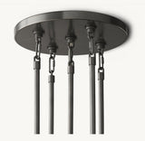 MARIGNAN TIERED ROUND CHANDELIER 60"