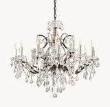 Rustic Iron/ Clear Crystal