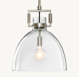 MACHINIST GLASS CLOCHE PENDANT