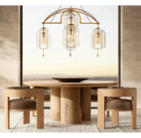FULCRUM ROUND GRAND CHANDELIER 61"