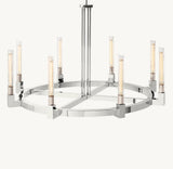 CANNELE ROUND CHANDELIER 48"