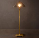 UTILITAIRE GLASS SHADE TABLE LAMP