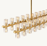 ARCACHON LED RECTANGULAR CHANDELIER 54"