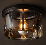SAVILE ROUND FLUSHMOUNT
