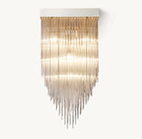 CASCADA SQUARE CHANDELIER 30"
