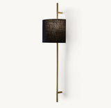 VELA OCTAGONAL BAR SCONCE - ROUND SHADE
