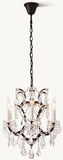 Rustic Iron/ Clear Crystal