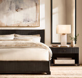 RECTANGULAR COLUMN ALABASTER TABLE LAMP