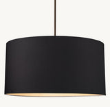 Black Linen Vintage Brass