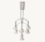 HEMISPHERE LINEAR CHANDELIER 54"