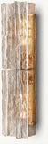LATTICE SMOKE GLASS SCONCE