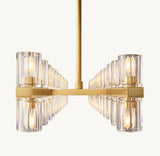 ARCACHON LED RECTANGULAR CHANDELIER 54"