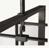 BECKMAN RECTANGULAR CHANDELIER 72"