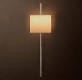 VELA OCTAGONAL BAR SCONCE - RECTANGULAR SHADE