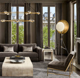 ÉCLATANT TWO-TIER ROUND CHANDELIER 60"