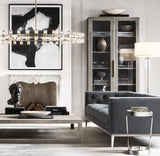 ARCACHON LED ROUND CHANDELIER 48"