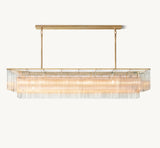 AMADEO RECTANGULAR CHANDELIER 72"