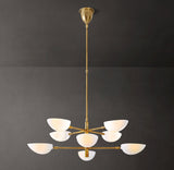 GRAPHIC CHANDELIER 38"