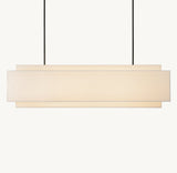 ÉCHELON RECTANGULAR CHANDELIER 63"