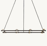 ÉCLATANT RECTANGULAR CHANDELIER 54"