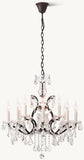 Rustic Iron/ Clear Crystal