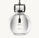 MACHINIST GLASS GLOBE PENDANT