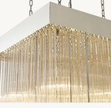 CASCADA SQUARE CHANDELIER 30"