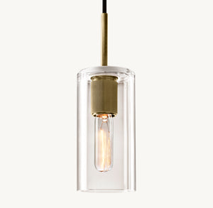UTILITAIRE CYLINDER SHADE PENDANT