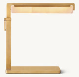 Audubon Alabaster Task Table Lamp