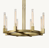 CANNELE ROUND CHANDELIER 36"