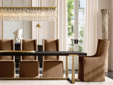 MARIGNAN RECTANGULAR CHANDELIER 60"