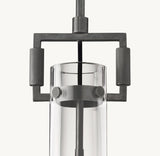 MACHINIST GLASS CYLINDER PENDANT