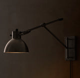 MACHINIST SWING-ARM TASK SCONCE