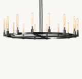 CANNELE ROUND CHANDELIER 72"