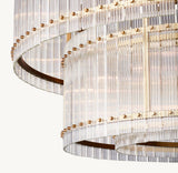 SAN MARCO TWO-TIER ROUND CHANDELIER 48"