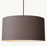 Grey Linen Vintage Brass
