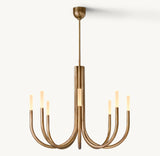 ROUSSEAU ROUND CHANDELIER 38"