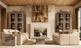 THADDEUS ROUND CHANDELIER 60"