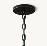 HARLOW CRYSTAL ROUND CHANDELIER 31"