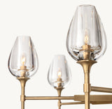 TULIP ROUND CHANDELIER 27"